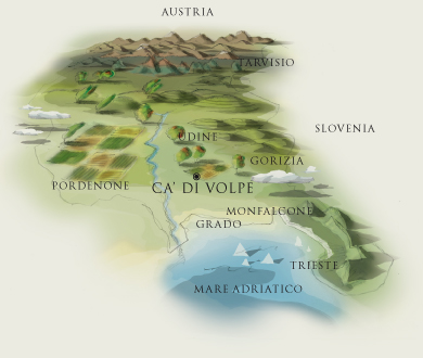 Mappa Friuli Venezia Giulia