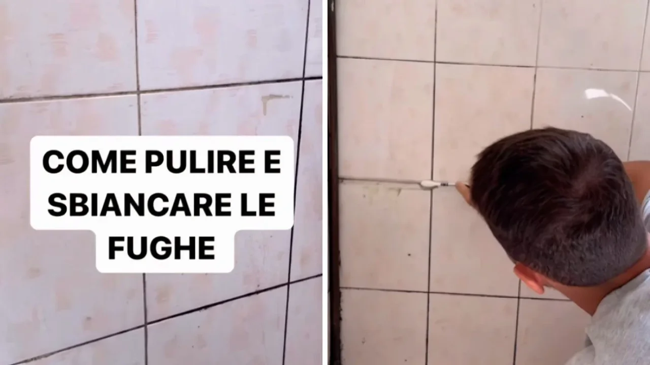 Il trucco definitivo per pulire le fughe nere del pavimento senza fatica e senza candeggina