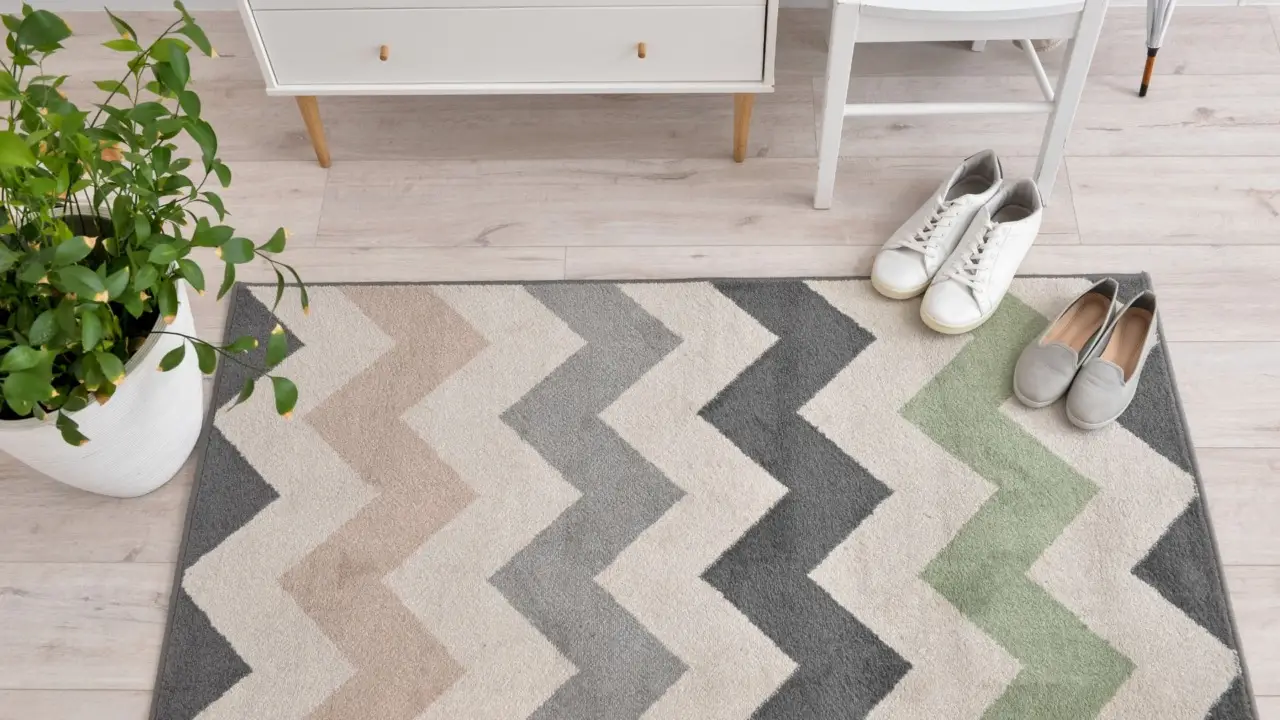 Non mettere il tappeto vicino alla porta: attira sporco e batteri