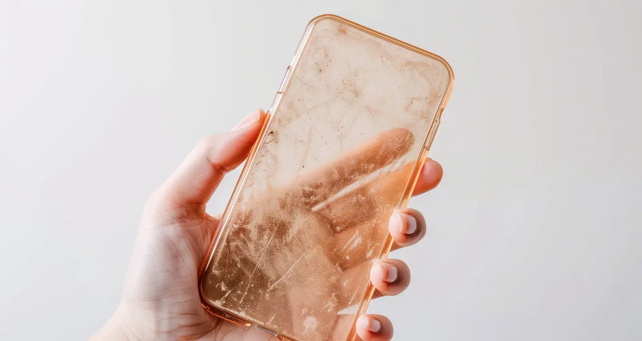 La tua cover è diventata nera e appiccicosa? Ecco il trucco veloce per farla tornare nuova