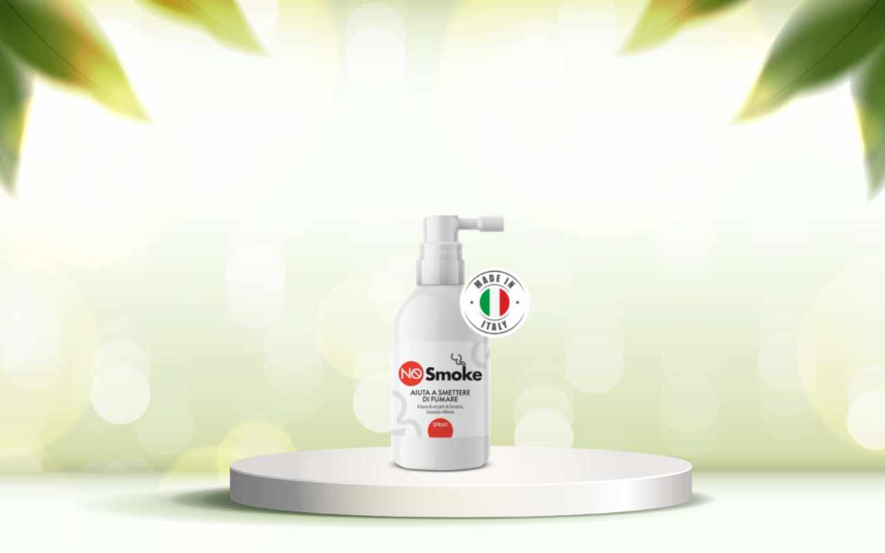 NoSmoke: scopri come smettere di fumare facilmente con lo spray naturale